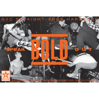 Bold - Speak Out Poster 