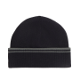 Fred Perry - Twin Tipped Merino Wool Beanie C9150 black/field green T02