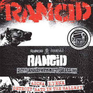 Rancid - Same (1993) 20th Anniversary Edition white with red splatter 4x7