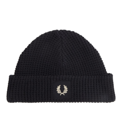 Fred Perry - Patch Brand Waffle Knit Beanie C9160...