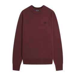 Fred Perry - Crew Neck Jumper K2117 oxblood 597