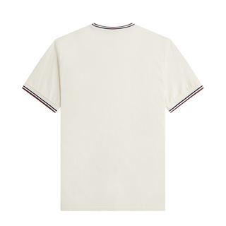 Fred Perry - Twin Tipped T-Shirt M1588 ecru/whisky brown U09
