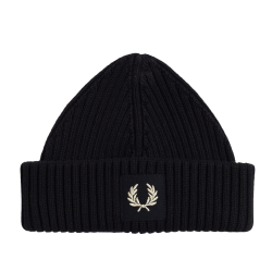 Fred Perry - Patch Brand Chunky Rib Beanie C6151...