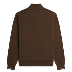 Fred Perry - Half Zip Sweatshirt M3574 burnt tobacco Q21