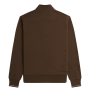 Fred Perry - Half Zip Sweatshirt M3574 burnt tobacco Q21