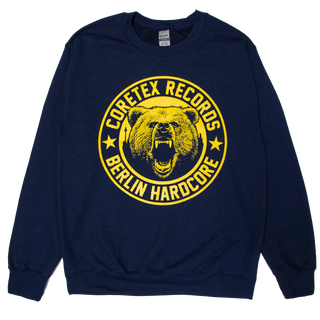 Coretex - Bear Sweatshirt navy/yellow