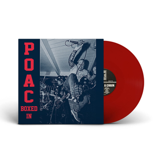 Planet On A Chain - Boxed In opaque red LP