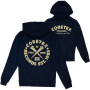 Coretex - Nails Hoodie dark navy/ivory