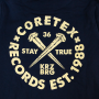 Coretex - Nails Hoodie dark navy/ivory