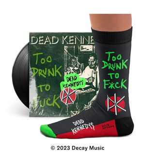 Sock Affairs - Dead Kennedys Too Drunk Socks