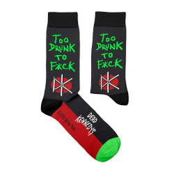 Sock Affairs - Dead Kennedys Too Drunk Socks