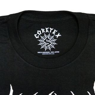 Coretex - Black Metal T-Shirt black/white S