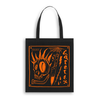 Coretex - Bust Tote Bag black/orange