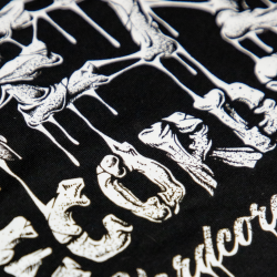 Coretex - Bones T-Shirt black/white