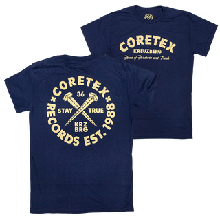 Coretex - Nails T-Shirt navy/ivory L