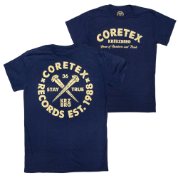 Coretex - Nails T-Shirt navy/ivory XXL