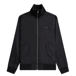 Fred Perry - Knitted Rib Tennis Bomber Jacket J6521 black...