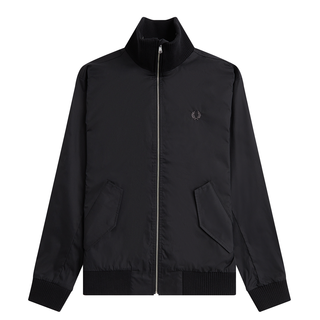Fred Perry - Knitted Rib Tennis Bomber Jacket J6521 black 102 M