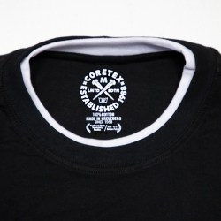 Coretex - Nails 2-Tone T-Shirt black/white