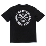 Coretex - Nails 2-Tone T-Shirt black/white