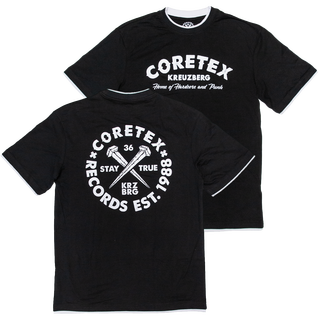 Coretex - Nails 2-Tone T-Shirt black/white S