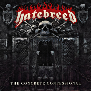 Hatebreed - The Concrete Confessional ltd clear with red splatter LP