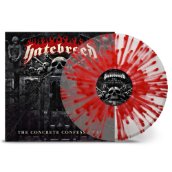 Hatebreed - The Concrete Confessional ltd clear with red splatter LP