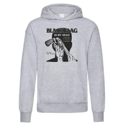 Black Flag - In My Head Hooded Sweater grey