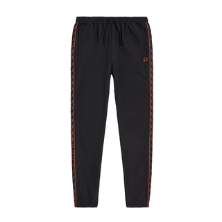 Fred Perry - Seasonal Taped Track Pants T5507 black/whiskybrown U35 M