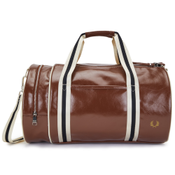 Fred Perry - Classic Barrel Bag L6300  whisky brown S54