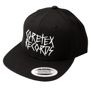 Coretex - Scratch Logo Snapback Black/White