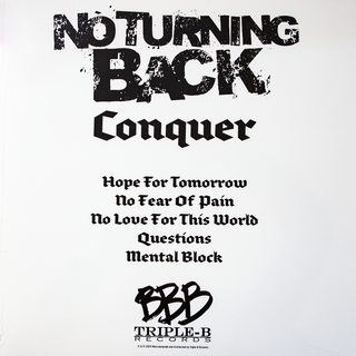 No Turning Back - Conquer 