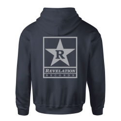 Revelation Records - Logo Hoodie navy