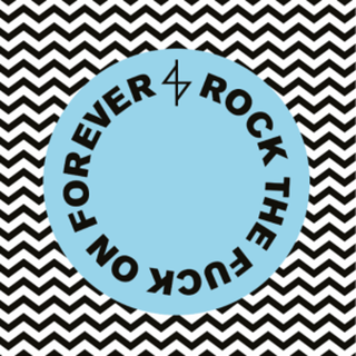 Angel Du$t - Rock The Fuck On Forever light blue with black splatter LP