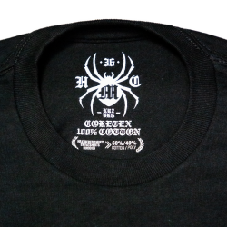 Coretex - Hardcore Spider T-Shirt black/white