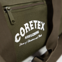 Coretex - Logo Barrel Bag Large military green/white