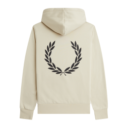 Fred Perry - Font Back Graphic Hooded Sweatshirt M6536...