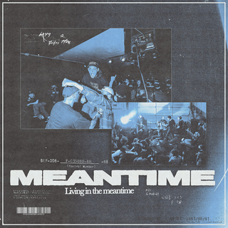 Meantime - Living In The Meantime  REVELATION EXCLUSIVE opaque blue LP