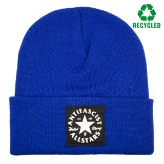 Antifascist Allstars - Recycled Beanie bright royal