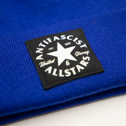 Antifascist Allstars - Recycled Beanie bright royal