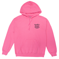 Coretex - No Place For Hoodie saftey pink/black