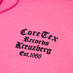 Coretex - No Place For Hoodie saftey pink/black