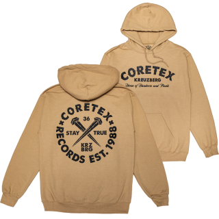 Coretex - Nails Hoodie old gold XL