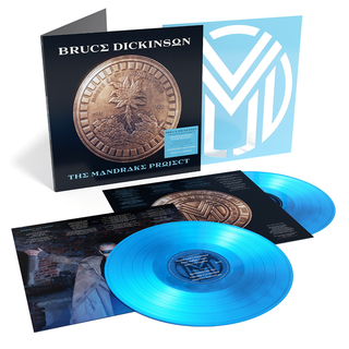Bruce Dickinson - The Mandrake Project ltd indie exclusive blue 2LP