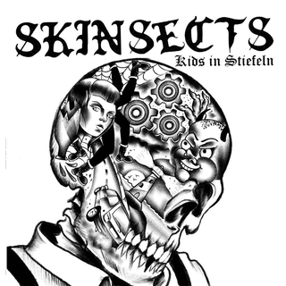 Skinsects - Kids In Stiefeln gold marble LP