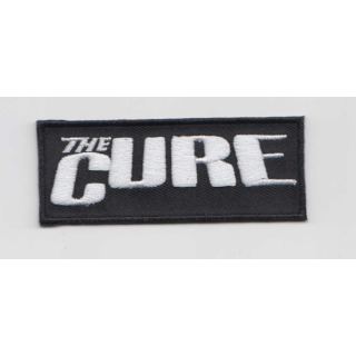 The Cure - Logo Patch black/white