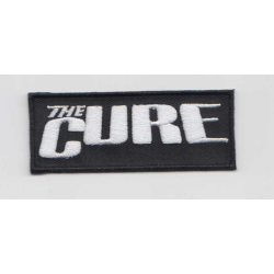 The Cure - Logo Patch black/white