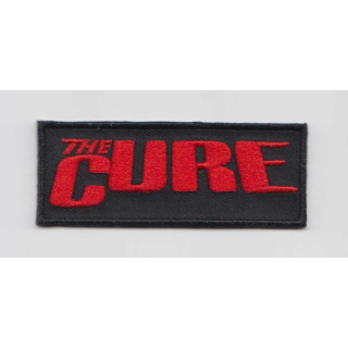 The Cure - Logo Patch black/red