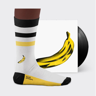 Sock Affairs - The Banana Album Socks (Velvet Underground)