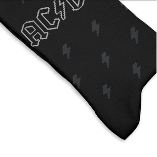 Sock Affairs - AC/DC Back In Black Socks L